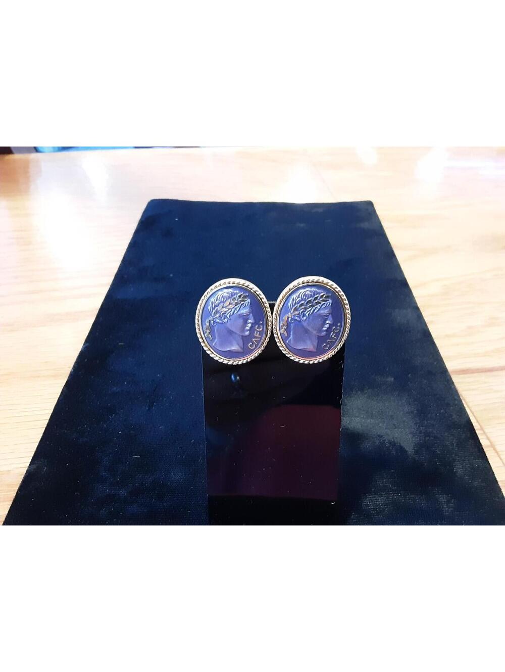 Vintage Swank Cameo Cufflinks